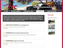 Tablet Screenshot of consultant.cfc-camping.com